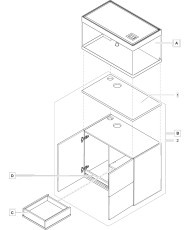 Oase Kit d'accessoires HighLine pour aquarium