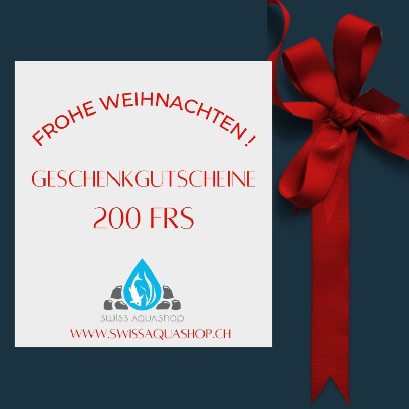 Gift voucher 200 CHF