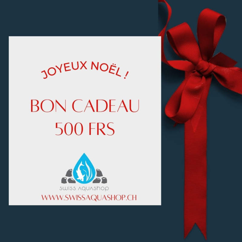 Bon cadeau 500 CHF