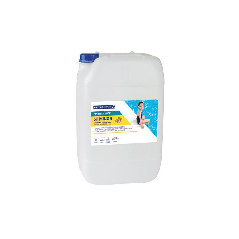 Astralpool pH Minus liquide 20l / 25kg