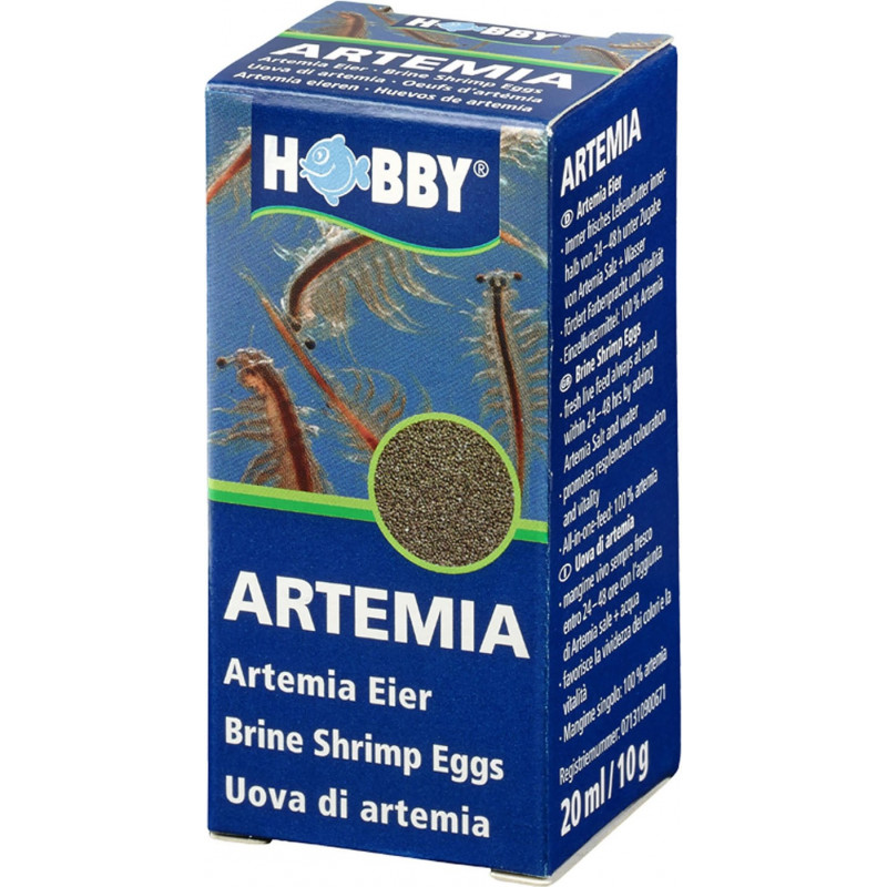 Oeufs d'artémia- Brine shrimps eggs 10 g