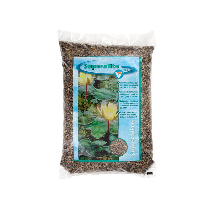 Pond substrate for aquatic plants