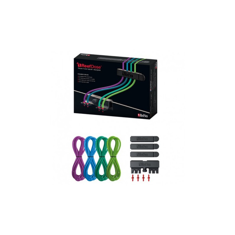 Red Sea Deluxe 4 color tube kit Blue Green